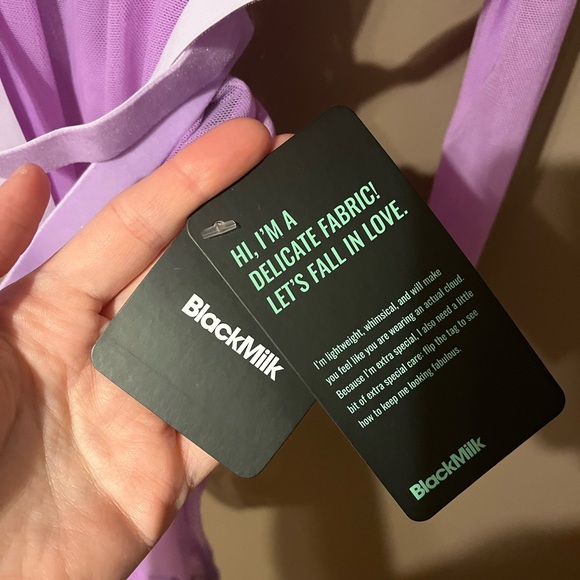 Black Milk Clothing NWT Limited Light Magic Lilac Bodysuit Size S - Picture 3 of 3